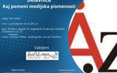 Delavnica – Kaj pomeni medijska pismenost