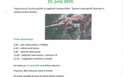 Vabilo DP ribiči DGN Krško 22.6.2024
